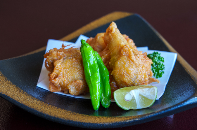 ふぐ料理唐揚げ